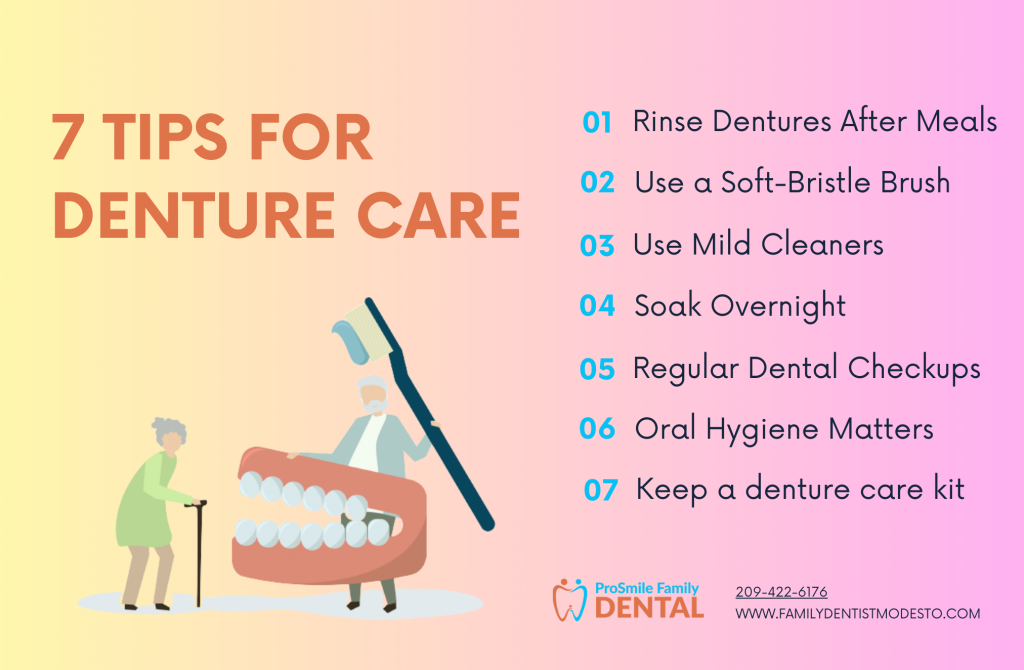 7 Tips for Denture Care
