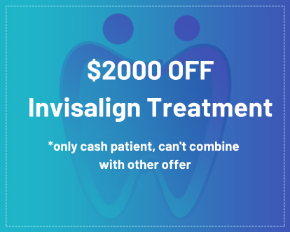 $ 2000 OFF Invisalign treatment $2000 OFF Invisalign treatment
